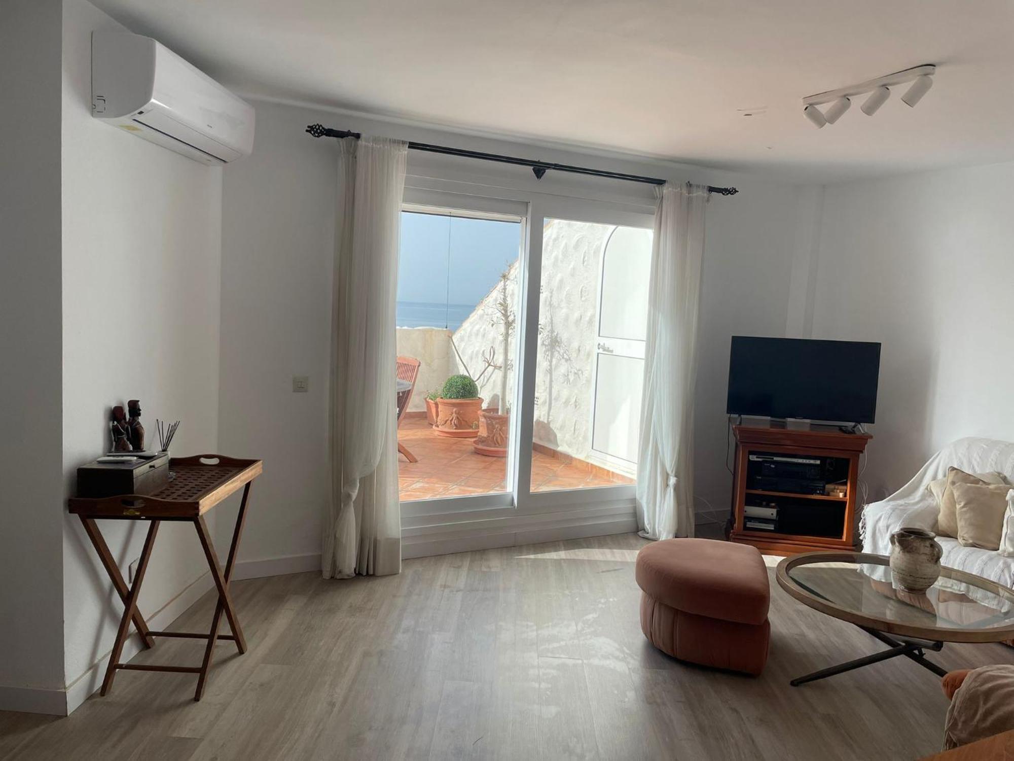 Apartmán Atico Sobre El Mar Benajarafe Exteriér fotografie